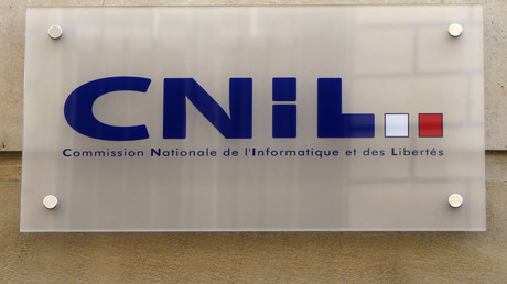 Le panneau de la CNIL photographié en 2008 à Paris (image d'illustration).