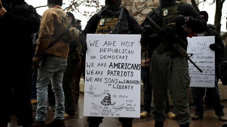 Etats-Unis : à 72 heures de l'investiture de Biden, des manifestations armées... mais pacifistes