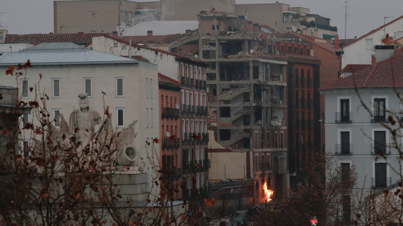 Espagne : une forte explosion dans le centre de Madrid fait quatre morts