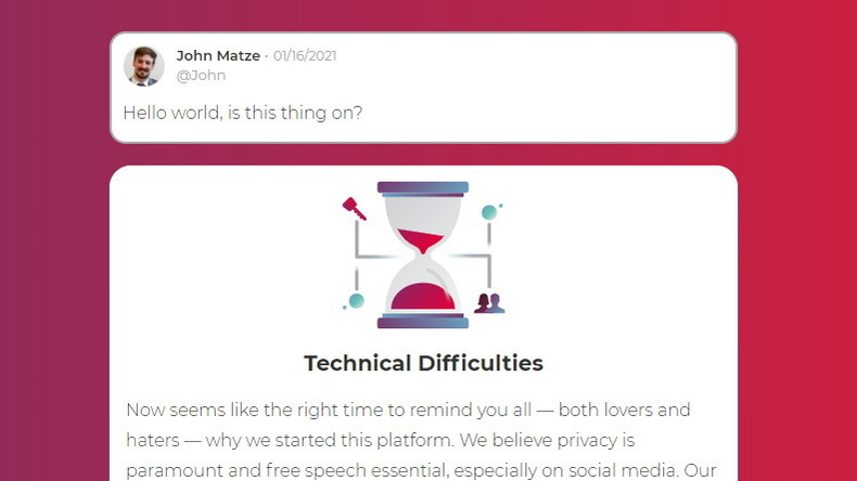 Amazon accusé d'avoir encouragé le piratage de Parler, ce réseau social fréquenté par les pro-Trump