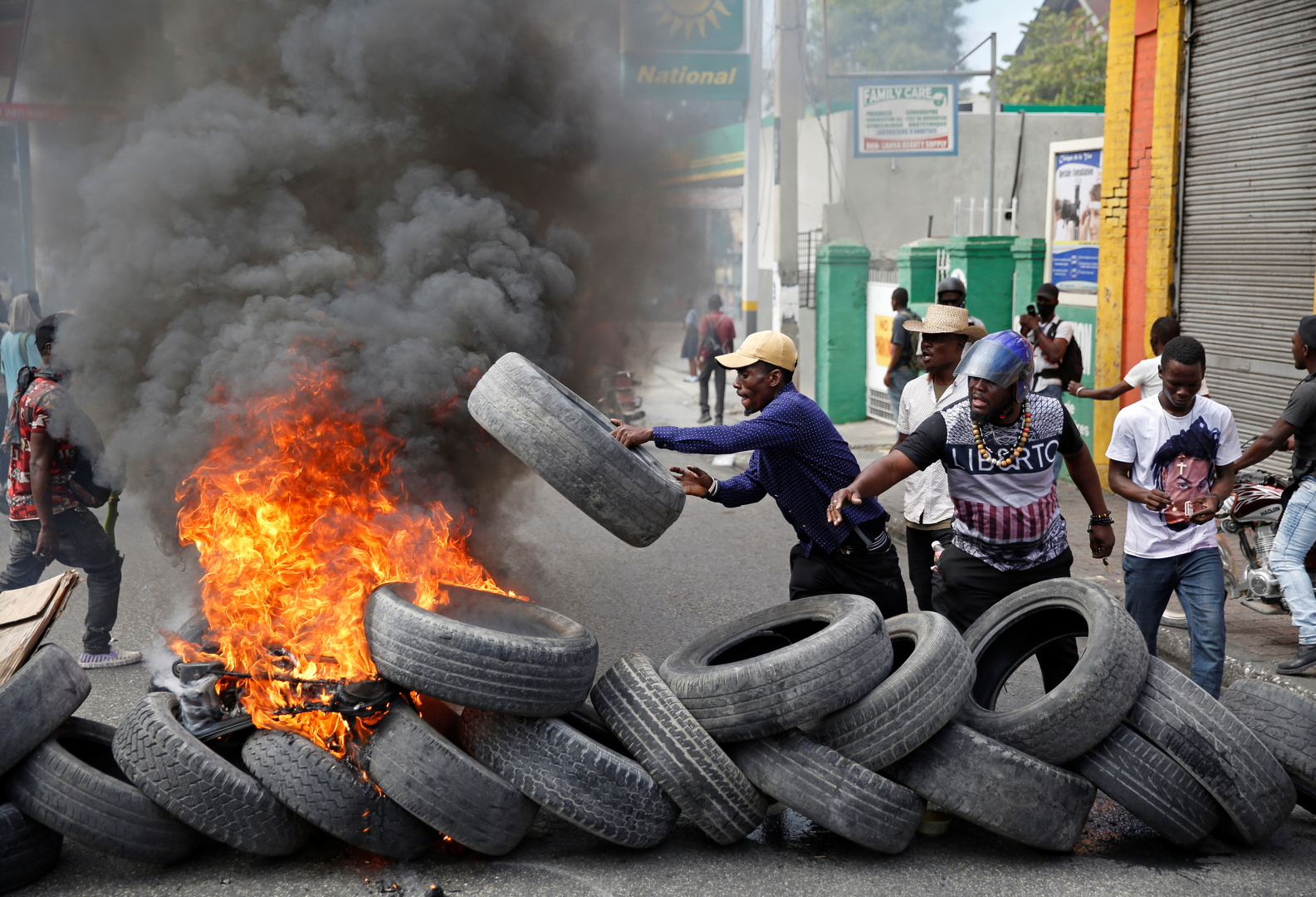 Etat d'urgence décrété en Haïti face aux manifestations réclamant le départ du président Moïse
