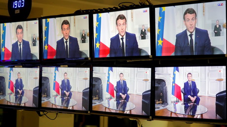 Allocution de fin d'année d'Emmanuel Macron (image d'illustration).
