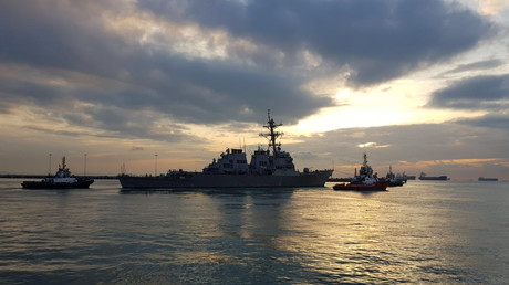 La Chine qualifie de «provocation» le passage de destroyers américains dans le détroit de Taïwan