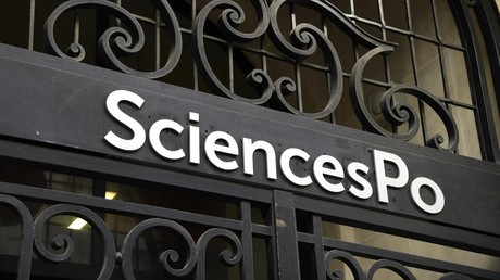 L'entrée de l'école Sciences Po à Paris en avril 2018 (image d'illustration)