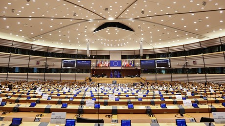 Le Parlement européen à Bruxelles, le 23 novembre 2020 (image d'illustration).