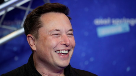 Elon Musk à Berlin, le 1er décembre 2020.