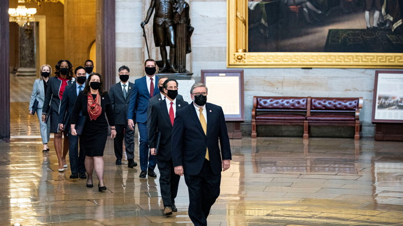 Ouverture du procès en destitution de Trump : une seconde procédure qui a peu de chances d'aboutir