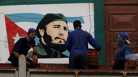 Portrait de Fidel Castro à La Havane le 20 janvier 2021 (image d'illustration).
