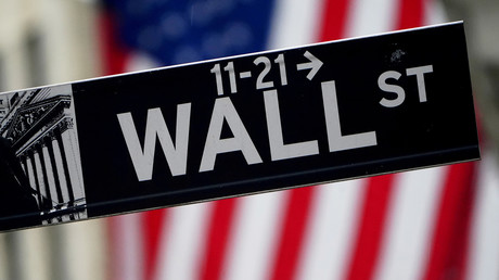 Un panneau indique le quartier de Wall Street à New York le 2 octobre 2020 (image d'illustration).