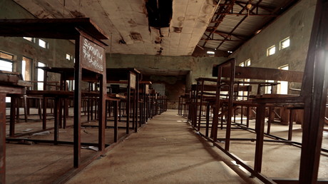 Une salle de classe au collège gouvernemental des sciences à Kagara, dans l'Etat de Niger, au Nigeria (image d'illustration).