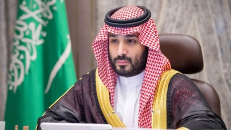 Le prince héritier d'Arabie saoudite, Mohammed ben Salmane, participe à une visioconférence sur le budget de son pays, le 15 décembre 2020 à Riyad, Arabie saoudite (image d'illustration).