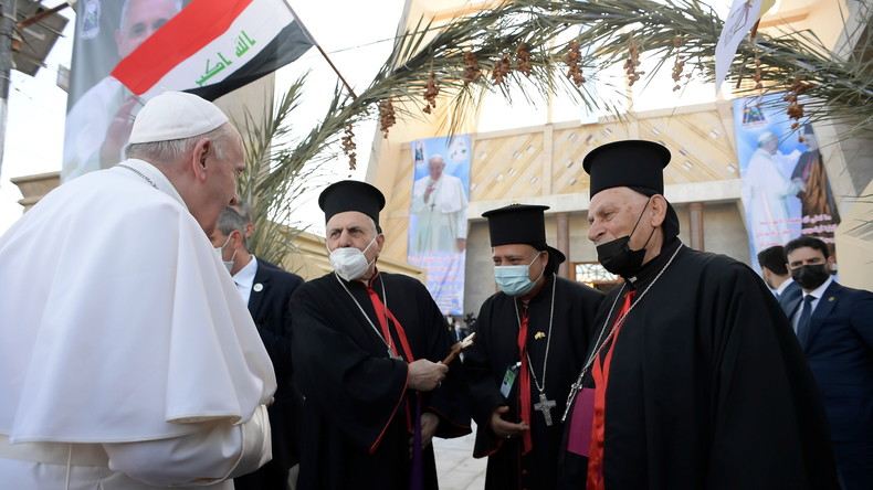 Depuis l'Irak, le pape François dénonce les «barbaries insensées» de Daesh contre les Yézidis