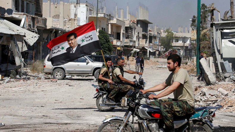 Syrie : Macron plaide pour une «solution politique», Londres sanctionne des proches d'Assad