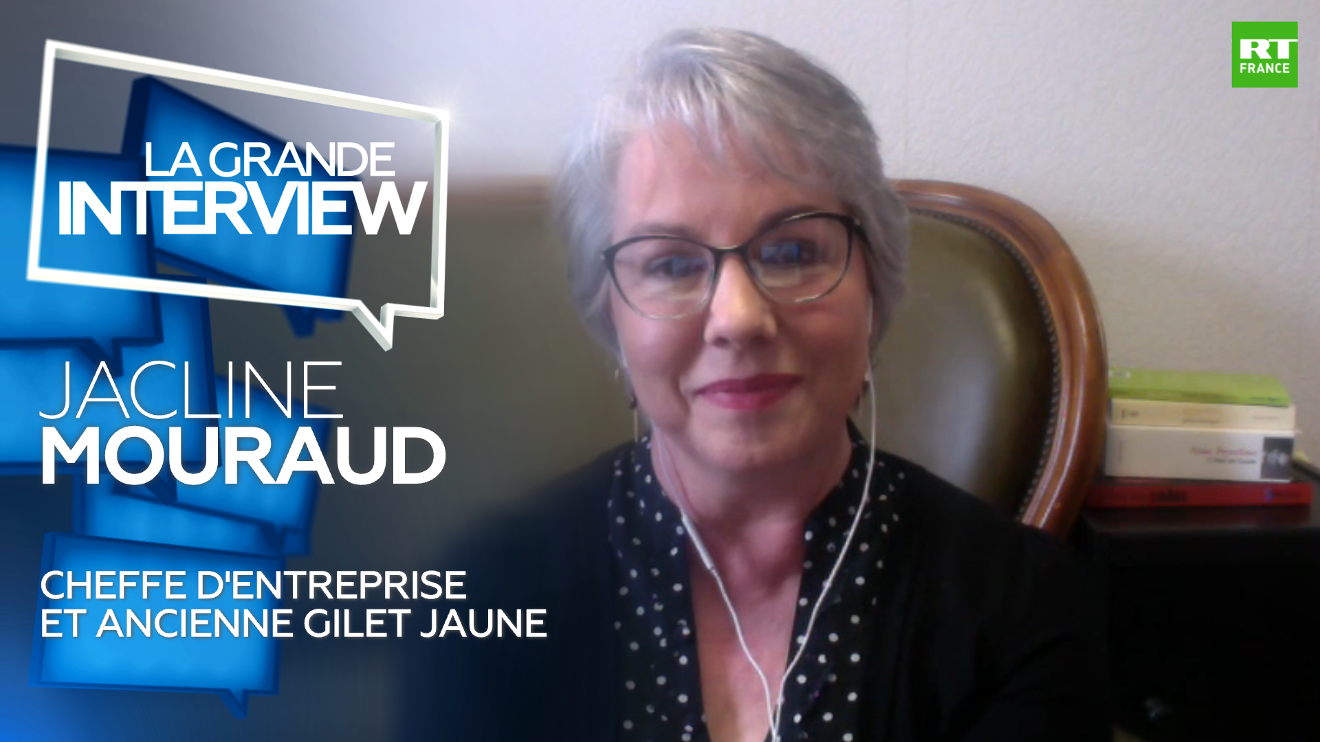 La Grande Interview : Jacline Mouraud — RT en français