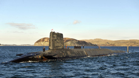 Le sous-marin nucléaire HMS Victorious au large de l'Ecosse, en avril 2013 (image d'illustration).