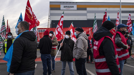 «Usine à précarité» : Amazon secoué par sa première grève nationale en Italie