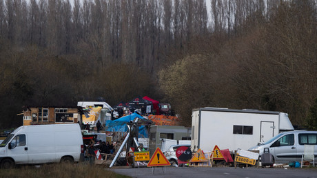 La gendarmerie entame l'évacuation de la ZAD du Carnet, près de Saint-Nazaire