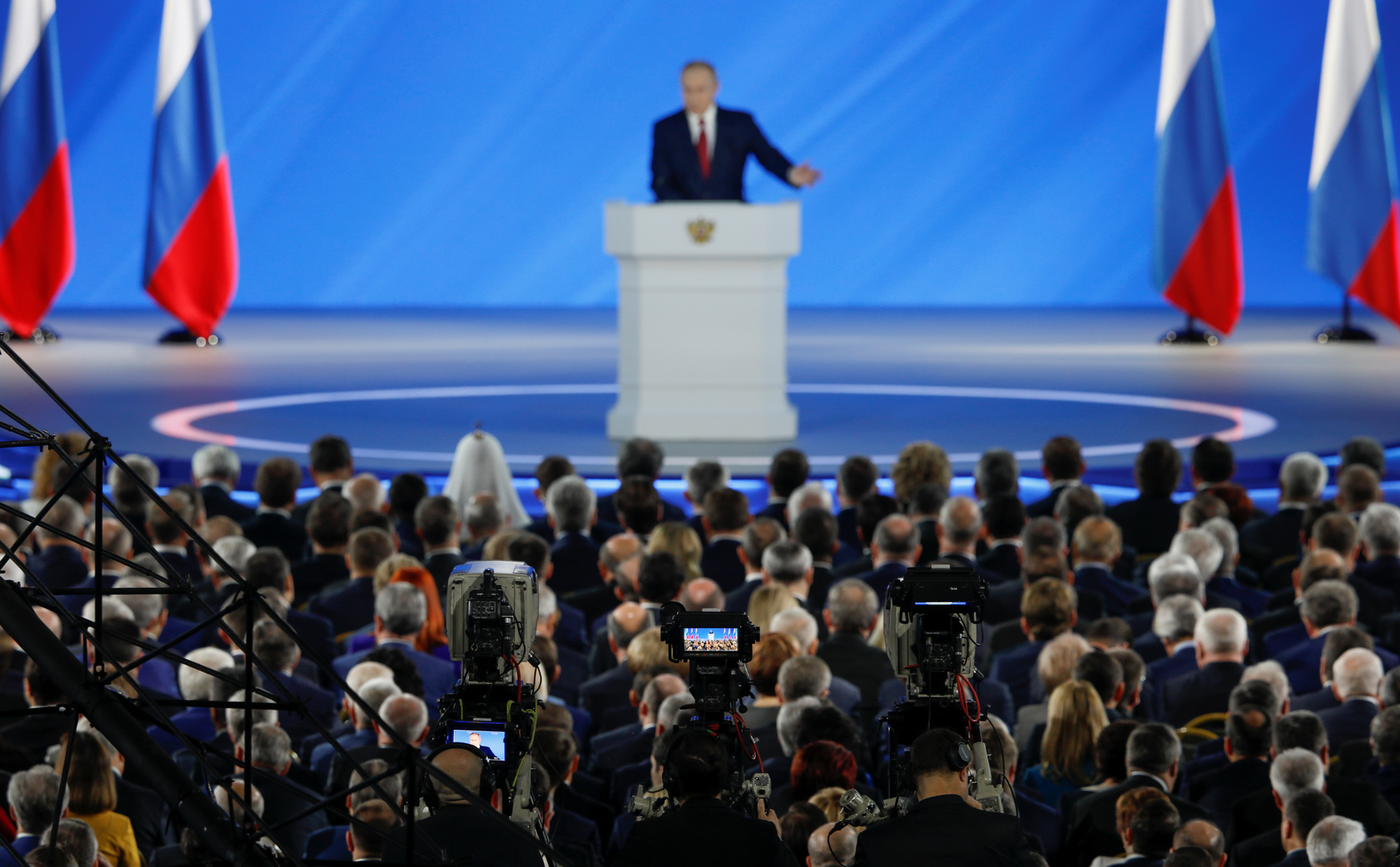 Suivez en direct le discours annuel de Vladimir Poutine devant l ...