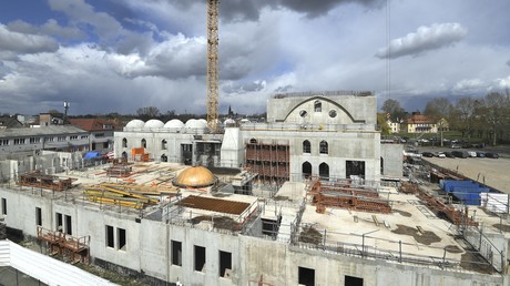 Le chantier de la mosquée Eyyub Sultan à Strasbourg, 6 avril 2021 (image d'illustration).