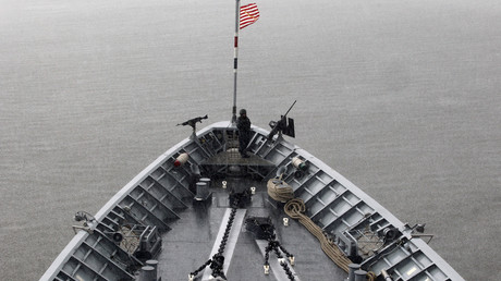 L'USS Vella Gulf dans la mer Noire le 5 juin 2014 (image d'illustration).