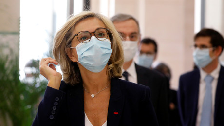La présidente de la région Ile-de-France Valérie Pécresse à Paris, le 8 mai 2020 (image d'illustration).