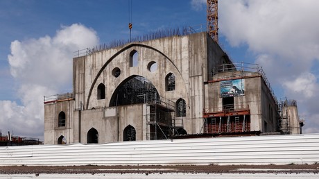 La mosquée de Strasbourg en chantier (image d'illustration).
