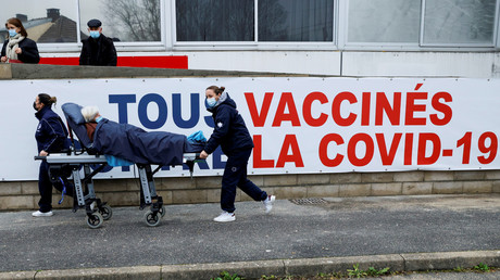 Un centre de vaccination à Melun le 8 février 2021 (image d'illustration).