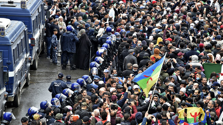 Manifestation du hirak à Alger le 22 février 2021