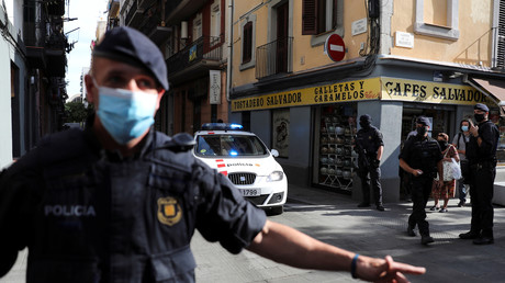 Opération anti-terroriste en 2013 à Barcelone (image d'illustration).