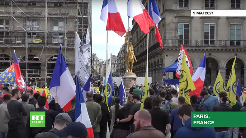 A Paris, l’Action française manifeste en hommage à Jeanne d’Arc