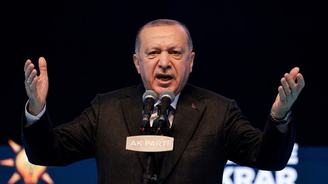 Recep Tayyip Erdogan lors d'une allocution (image d'illustration).