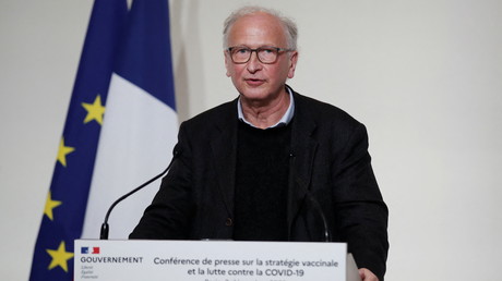 Alain Fischer, le «Monsieur vaccin» du gouvernement, à Paris,  le 3 décembre 2020 (image d'illustration)