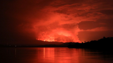République démocratique du Congo : une immense coulée de lave volcanique s'arrête aux portes de Goma