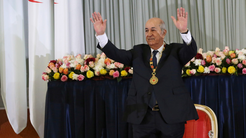 Le président algérien dit souhaiter une mémoire «apaisée» avec la France et loue Emmanuel Macron