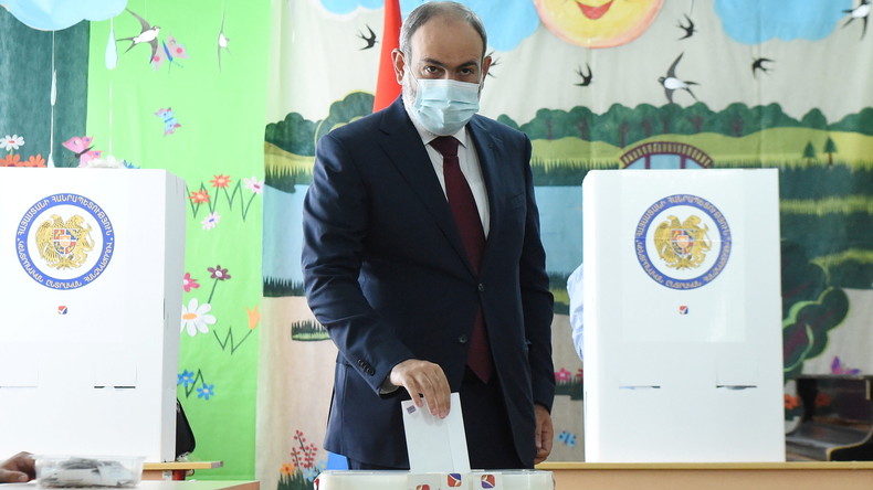 Arménie : le Premier ministre Pachinian remporte les législatives, l'opposition évoque des «fraudes»