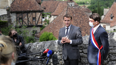 Emmanuel Macron a débuté son tour de France dans le Lot le 2 juin.