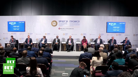 Table ronde sur la coopération russo-africaine au Forum économique de Saint-Pétersbourg