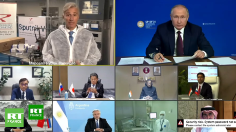 Rencontre entre Vladimir Poutine et les investisseurs étrangers au Forum de Saint-Pétersbourg