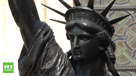 France : la petite sœur de la Statue de la Liberté envoyée outre-Atlantique