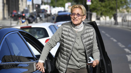 Isabelle Balkany, l'épouse de l'ancien maire de Levallois Patrick Balkany, arrive pour une audience à la Cour de cassation de Paris le 5 mai 2021 (image d'illustration).