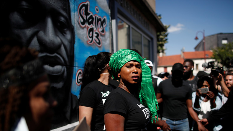 Marche à l'appel de la famille d'Adama Traoré et de ses soutiens à Persan-Beaumont