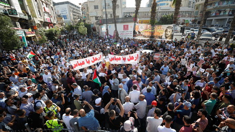 Cisjordanie : nouvelle manifestation à Ramallah contre Mahmoud Abbas