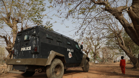 Un véhicule de police nigérian (image d'illustration).