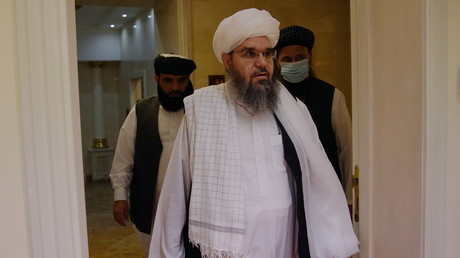 Chakhabouddine Delawar, un porte-parole des Taliban à Moscou le 9 juillet 2021 (image d'illustration)