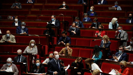 Le Premier ministre Jean Castex dans l'hémicycle de l'Assemblée nationale le 22 juin 2021 (image d'illustration).