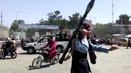 Un Taliban à Kaboul le 16 août 2021