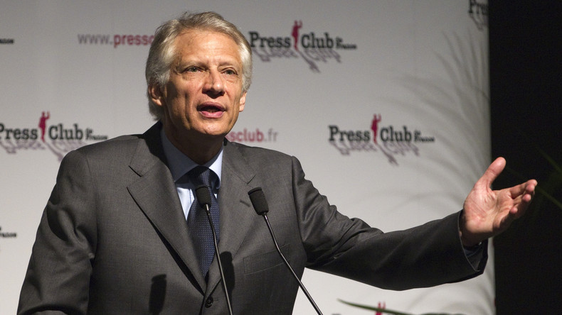 «Les armées n'ont pas réglé la question terroriste, elles ont aggravé les choses», selon de Villepin