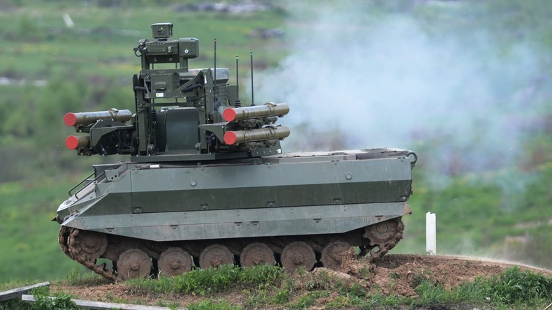 Russie : les robots Ouran-9 et Nerekhta utilisés pour la première fois dans les exercices Zapad-2021