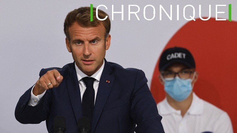 Emmanuel Macron : une profession de foi sécurité sortie au forceps pour 2022