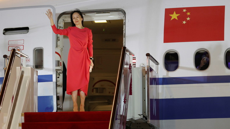 Guerre commerciale : le Canada libère Meng Wanzhou la directrice financière chinoise de Huawei